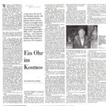 2001-12-22-Die Presse-Ein Ohr Im Kosmos